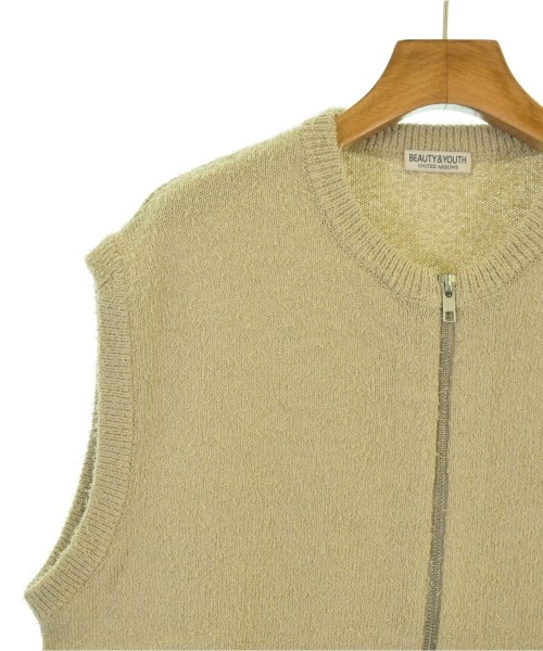 BEAUTY&YOUTH UNITED ARROWS（ビューティーアンドユースユナイテッドアローズ）ベスト/ノースリーブ ベージュ サイズ:M レディース/2200682742078