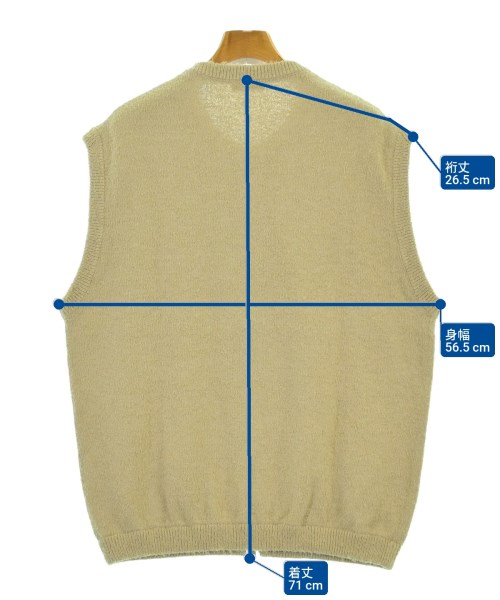 BEAUTY&YOUTH UNITED ARROWS（ビューティーアンドユースユナイテッドアローズ）ベスト/ノースリーブ ベージュ サイズ:M レディース/2200682742078
