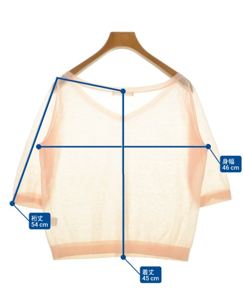 BEAUTY&YOUTH UNITED ARROWS（ビューティーアンドユースユナイテッドアローズ）ニット・セーター オレンジ サイズ:F レディース/2200691850092
