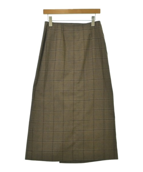 BEAUTY&YOUTH UNITED ARROWS（ビューティーアンドユースユナイテッドアローズ）ロング・マキシ丈スカート 茶 サイズ:L レディース/2200692009017