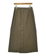 BEAUTY&YOUTH UNITED ARROWS（ビューティーアンドユースユナイテッドアローズ）ロング・マキシ丈スカート 茶 サイズ:L レディース/2200692009017