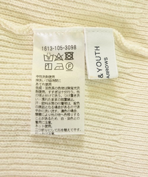 BEAUTY&YOUTH UNITED ARROWS（ビューティーアンドユースユナイテッドアローズ）ニット・セーター 白 サイズ:-(M位) レディース/2200687259083
