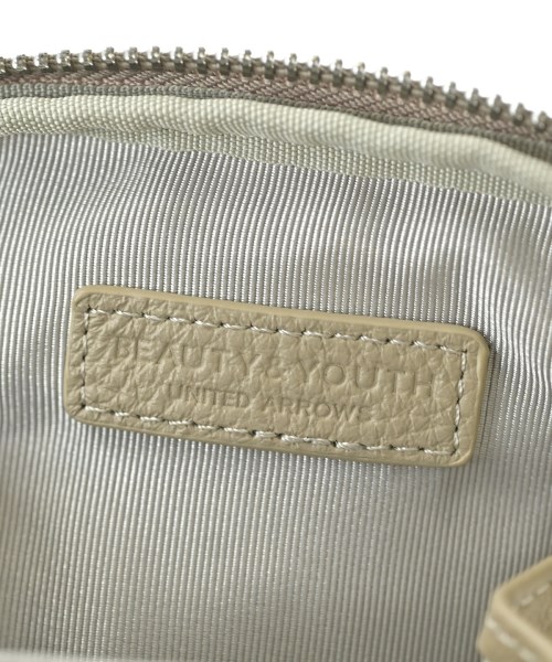 BEAUTY&YOUTH UNITED ARROWS（ビューティーアンドユースユナイテッドアローズ）ポーチ ベージュ サイズ:- レディース/2200686445111
