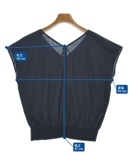 BEAUTY&YOUTH UNITED ARROWS（ビューティーアンドユースユナイテッドアローズ）ブラウス 紺 サイズ:F レディース/2200693289142