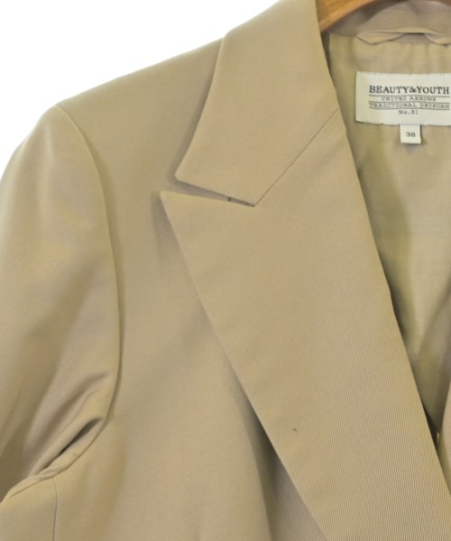 BEAUTY&YOUTH UNITED ARROWS（ビューティーアンドユースユナイテッドアローズ）ジャケット ベージュ サイズ:38(M位) レディース/2200693388012