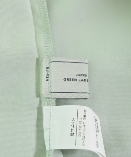 green label relaxing（グリーンレーベルリラクシング）ブラウス 緑 サイズ:F レディース/2200627682094