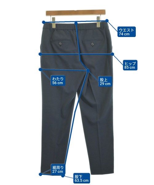 green label relaxing（グリーンレーベルリラクシング）スラックス 紺 サイズ:42(L位) レディース/2200627850028