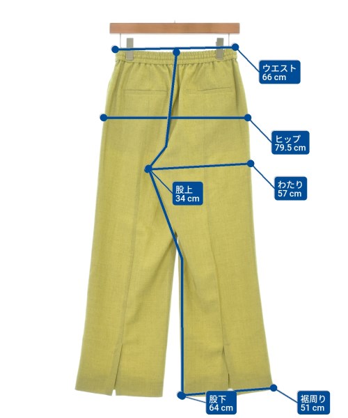 green label relaxing（グリーンレーベルリラクシング）スラックス 緑 サイズ:38(M位) レディース/2200633437046