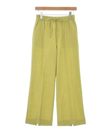 green label relaxing（グリーンレーベルリラクシング）スラックス 緑