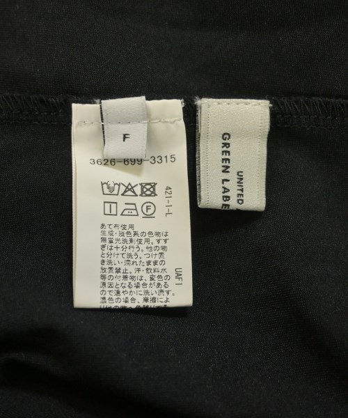 green label relaxing（グリーンレーベルリラクシング）ワンピース 黒 サイズ:F レディース/2200622924083