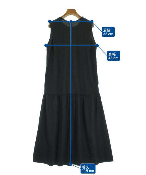 green label relaxing（グリーンレーベルリラクシング）ワンピース 黒 サイズ:F レディース/2200622924083