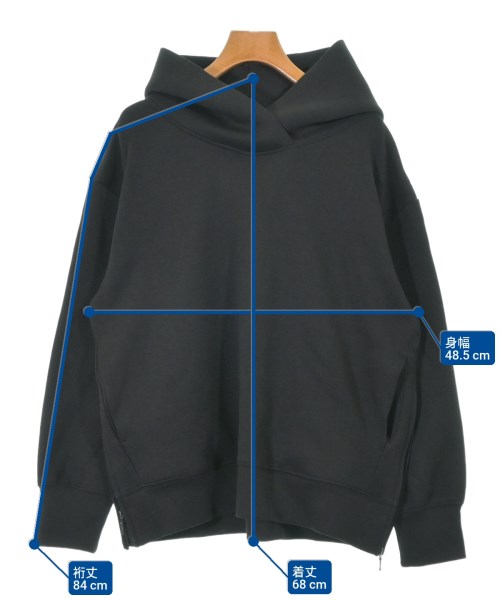 green label relaxing（グリーンレーベルリラクシング）パーカー 黒 サイズ:F レディース/2200629824041