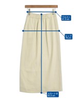 green label relaxing（グリーンレーベルリラクシング）ロング・マキシ丈スカート ベージュ サイズ:36(S位) レディース/2200631842026