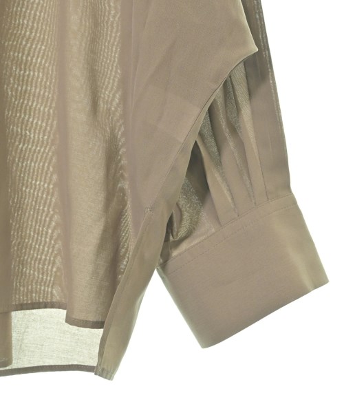 green label relaxing（グリーンレーベルリラクシング）ブラウス 茶 サイズ:F レディース/2200617496038