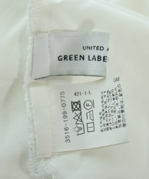 green label relaxing（グリーンレーベルリラクシング）ブラウス 白 サイズ:F レディース/2200619258047