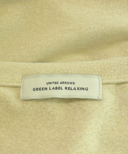 green label relaxing（グリーンレーベルリラクシング）Tシャツ・カットソー ベージュ サイズ:F レディース/2200622615035