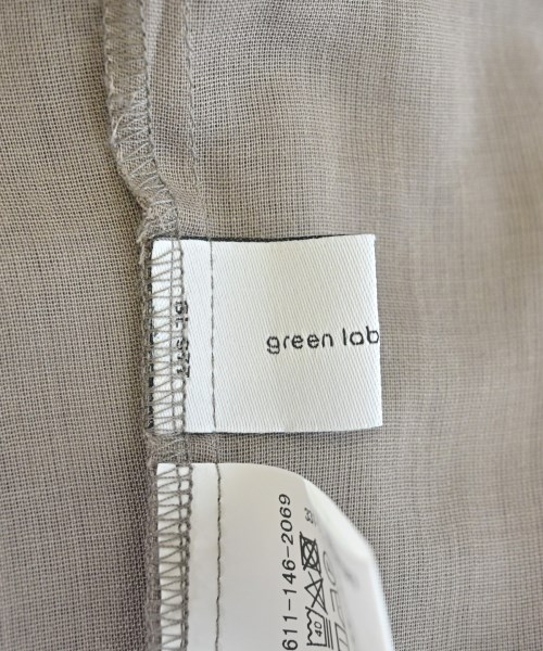 green label relaxing（グリーンレーベルリラクシング）カジュアルシャツ 茶 サイズ:F レディース/2200622615042