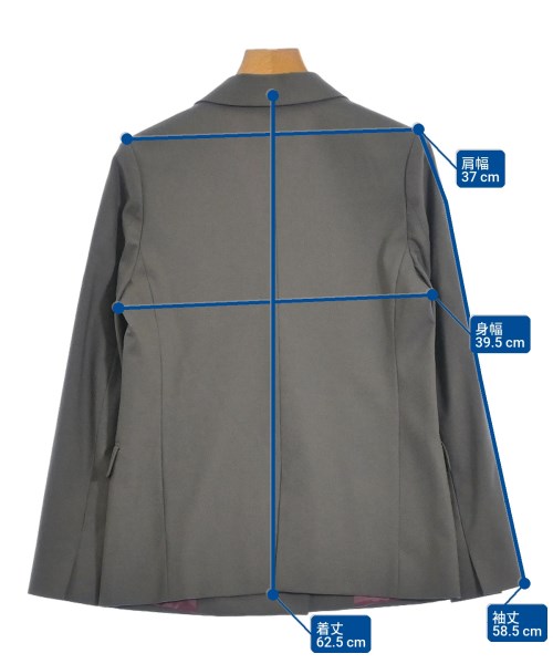 green label relaxing（グリーンレーベルリラクシング）テーラードジャケット 茶 サイズ:36(S位) レディース/2200622615127