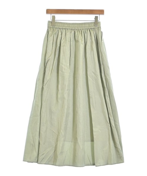 green label relaxing（グリーンレーベルリラクシング）ロング・マキシ丈スカート 緑 サイズ:-(S位) レディース/2200629758087