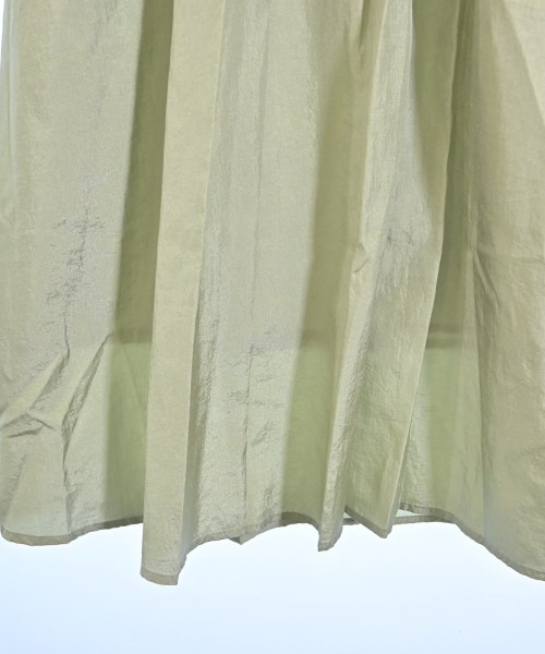 green label relaxing（グリーンレーベルリラクシング）ロング・マキシ丈スカート 緑 サイズ:-(S位) レディース/2200629758087
