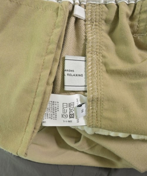 green label relaxing（グリーンレーベルリラクシング）チノパン ベージュ サイズ:36(S位) レディース/2200630084021