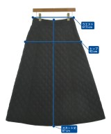 green label relaxing（グリーンレーベルリラクシング）ロング・マキシ丈スカート 黒 サイズ:38(M位) レディース/2200630747025