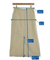 green label relaxing（グリーンレーベルリラクシング）ロング・マキシ丈スカート ベージュ サイズ:38(M位) レディース/2200630747032