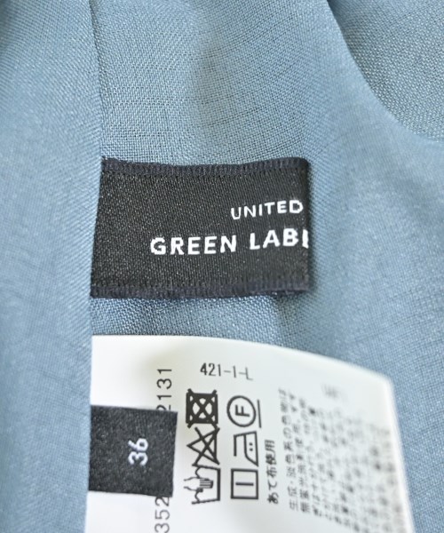 green label relaxing（グリーンレーベルリラクシング）ロング・マキシ丈スカート 緑 サイズ:36(S位) レディース/2200614861068