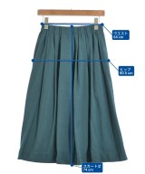 green label relaxing（グリーンレーベルリラクシング）ロング・マキシ丈スカート 緑 サイズ:36(S位) レディース/2200614861068