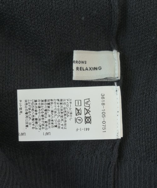 green label relaxing（グリーンレーベルリラクシング）ベスト 黒 サイズ:F レディース/2200621344073