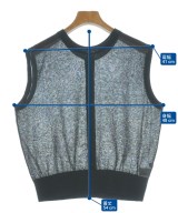 green label relaxing（グリーンレーベルリラクシング）ベスト 黒 サイズ:F レディース/2200621344073