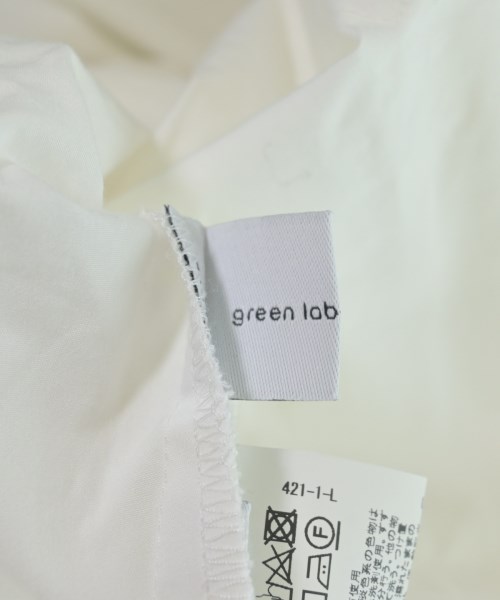 green label relaxing（グリーンレーベルリラクシング）カジュアルシャツ 白 サイズ:XS レディース/2200625073023
