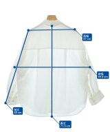 green label relaxing（グリーンレーベルリラクシング）カジュアルシャツ 白 サイズ:XS レディース/2200625073023