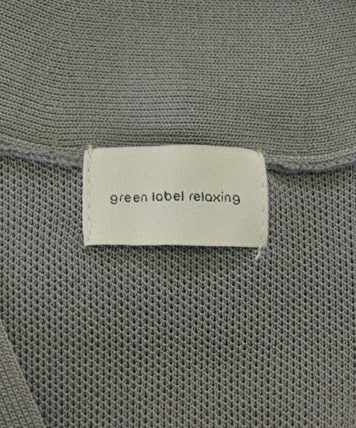 green label relaxing（グリーンレーベルリラクシング）カーディガン グレー サイズ:F レディース/2200630223062