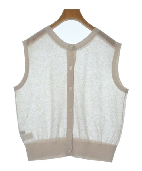green label relaxing（グリーンレーベルリラクシング）ベスト ベージュ サイズ:F レディース/2200621394061