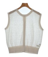 green label relaxing（グリーンレーベルリラクシング）ベスト ベージュ サイズ:F レディース/2200621394061