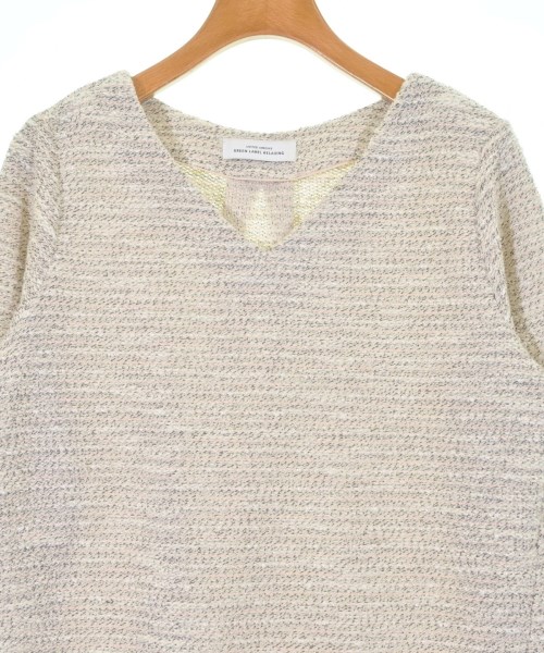 green label relaxing（グリーンレーベルリラクシング）ニット・セーター 白 サイズ:-(XL位) レディース/2200634336058