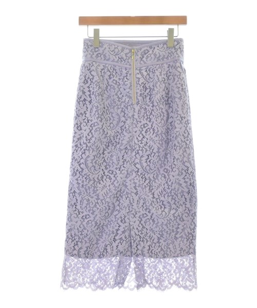 green label relaxing（グリーンレーベルリラクシング）ロング・マキシ丈スカート 紫 サイズ:38(M位) レディース/2200615992051