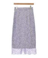 green label relaxing（グリーンレーベルリラクシング）ロング・マキシ丈スカート 紫 サイズ:38(M位) レディース/2200615992051