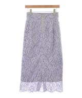 green label relaxing（グリーンレーベルリラクシング）ロング・マキシ丈スカート 紫 サイズ:38(M位) レディース/2200615992051