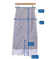 green label relaxing（グリーンレーベルリラクシング）ロング・マキシ丈スカート 紫 サイズ:38(M位) レディース/2200615992051