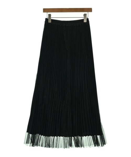 green label relaxing（グリーンレーベルリラクシング）ロング・マキシ丈スカート 黒 サイズ:F レディース/2200622176017