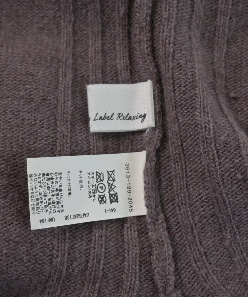 green label relaxing（グリーンレーベルリラクシング）ニット・セーター 茶 サイズ:F レディース/2200631239031