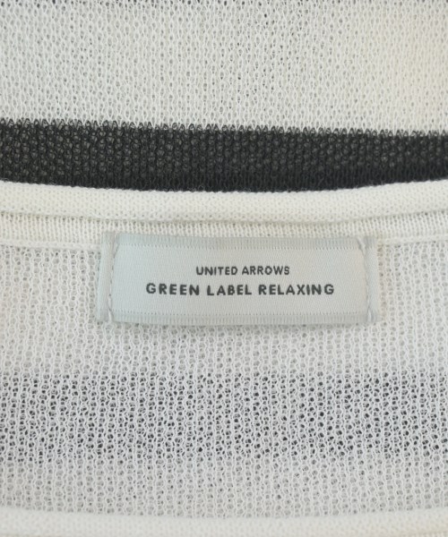green label relaxing（グリーンレーベルリラクシング）ニット・セーター 白 サイズ:F レディース/2200634839030