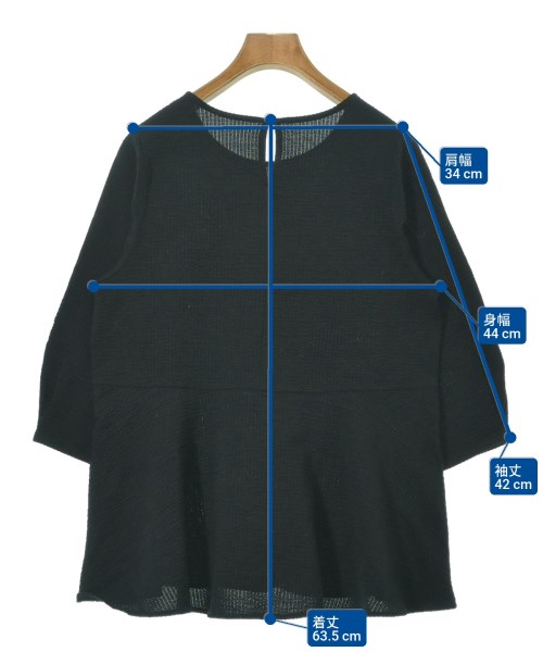 green label relaxing（グリーンレーベルリラクシング）ブラウス 黒 サイズ:-(M位) レディース/2200636399013