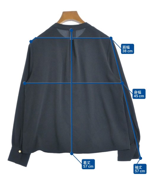 green label relaxing（グリーンレーベルリラクシング）ブラウス 紺 サイズ:F レディース/2200622080093