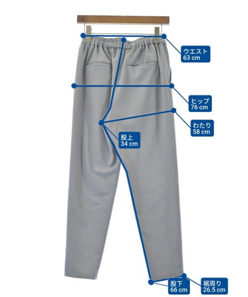 green label relaxing（グリーンレーベルリラクシング）スラックス 青 サイズ:36(S位) レディース/2200633794026