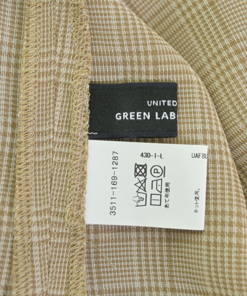 green label relaxing（グリーンレーベルリラクシング）カジュアルシャツ ベージュ サイズ:-(XL位) レディース/2200636852068