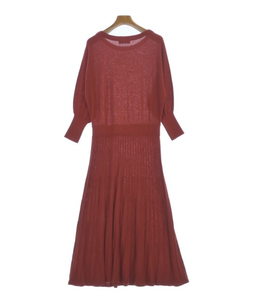 green label relaxing（グリーンレーベルリラクシング）ワンピース 赤 サイズ:F レディース/2200636879034