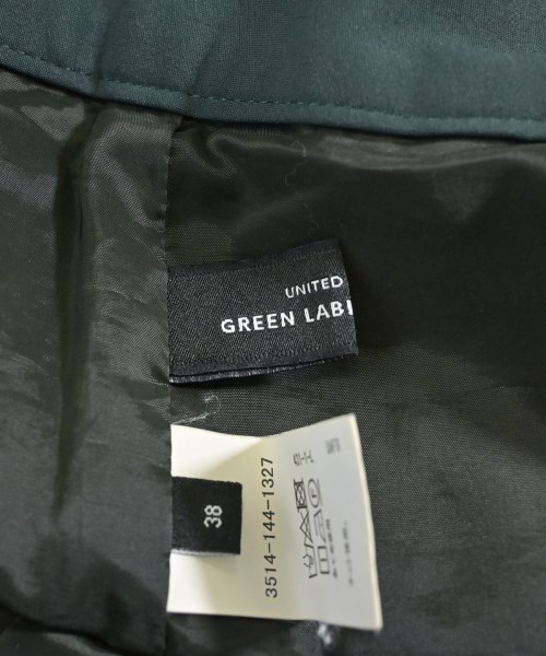 green label relaxing（グリーンレーベルリラクシング）スラックス 緑 サイズ:38(M位) レディース/2200636891029